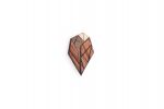 BeWooden - Ozdoba do chlopne Arb Lapel pre mužov
