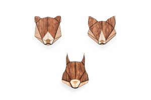 Squirrel & Fox & Bear Set