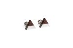 BeWooden - 0 Deco earrings triangle
