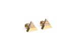 BeWooden - 0 Liti earrings triangle