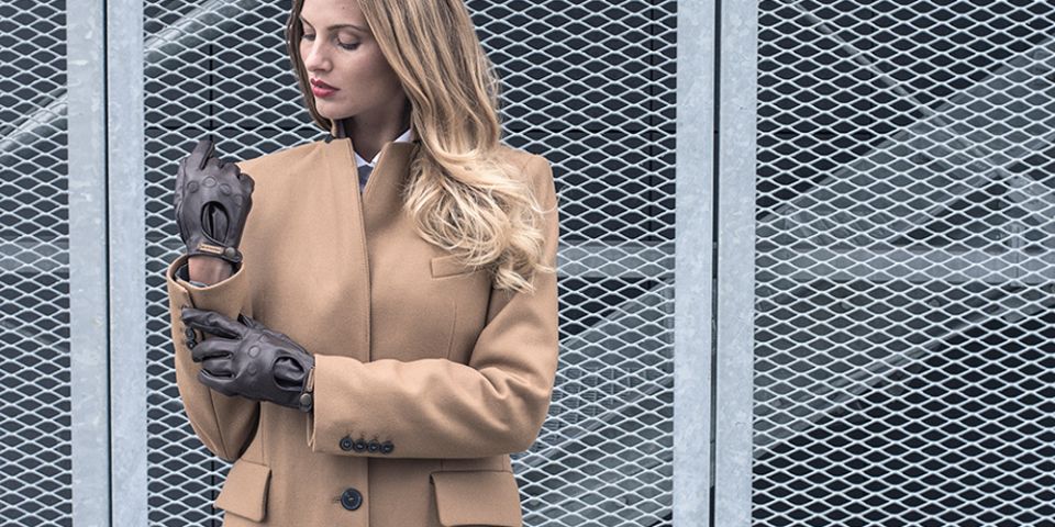 BeWooden - Hnedé rukavice Brunn Gloves