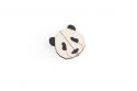 Drevená brošňa Panda Brooch