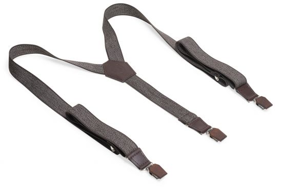 Traky Brunn Tweed Suspenders