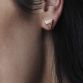 Kovové náušnice Rea Earrings Triangle