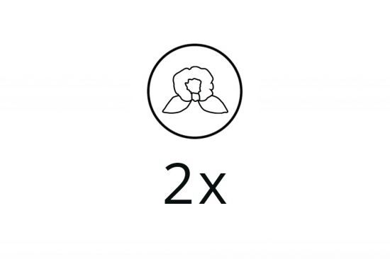 2x Hair Band