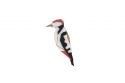Drevená brošňa Woodpecker Brooch