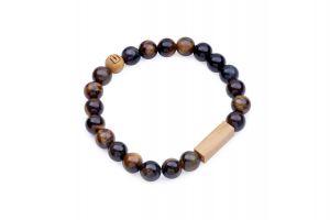 Korálkový náramok Brown Tiger Eye Bracelet