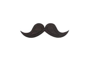 Moustache Brooch