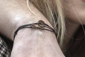Povrázkový náramok Lifetree Wooden Bracelet
