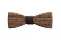 Drevený motýlik Wolf Bow Tie