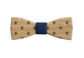 Drevený motýlik Lion Bow Tie