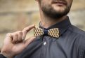 Drevený motýlik Cubro Bow Tie