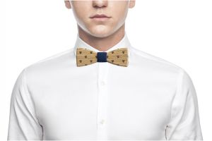 Drevený motýlik Lion Bow Tie