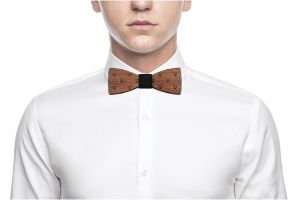 Drevený motýlik Fox Bow Tie