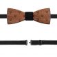 Drevený motýlik Fox Bow Tie