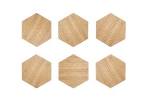 Drevené podložky Oak Coasters