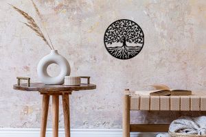 Drevená dekorácia Lifetree Siluette