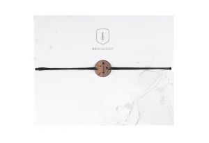 Povrázkový náramok Libra Wooden Bracelet