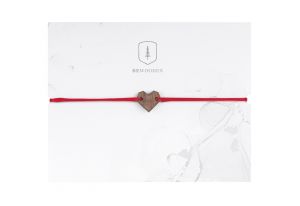 Povrázkový náramok Red Heart Wooden Bracelet