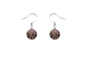 Drevené náušnice Meadow Dangle Earrings