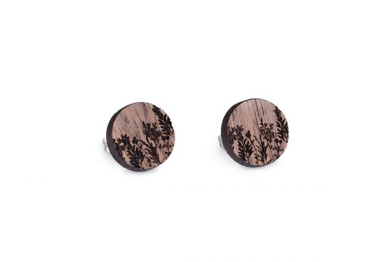 Drevené náušnice Meadow Earrings