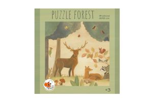 Puzzle s lesným motívom - 36ks