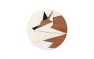 Fox Wooden Image