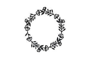 Drevená dekorácia Lea Wreath