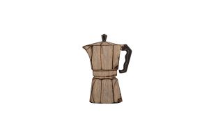 Drevená brošňa Coffee Pot Brooch