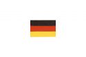 Drevená vlajka Nemecko