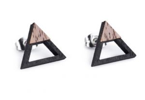 Drevené náušnice Trill Earrings