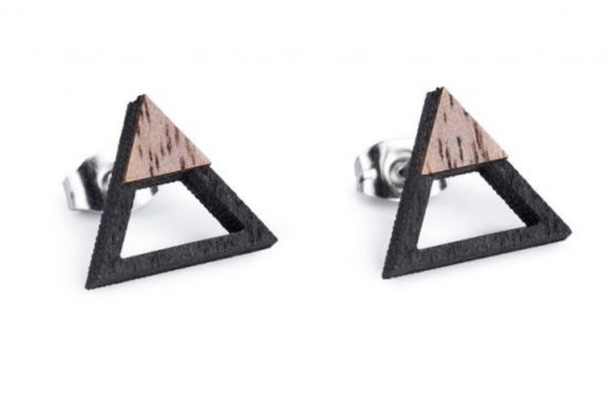 Drevené náušnice Trill Earrings