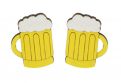 Drevené náušnice Beer Earrings