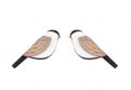 Drevené náušnice Natural Cutebird Earrings
