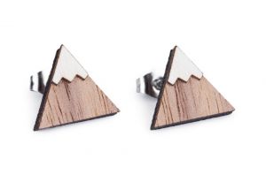 Drevené náušnice Whill Earrings
