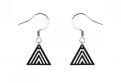 Drevené náušnice Trian Earrings
