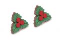 Drevené náušnice Holly Earrings