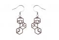 Drevené náušnice Trillo  Earrings