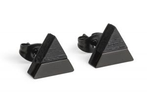Kovové náušnice Nox Earrings Triangle