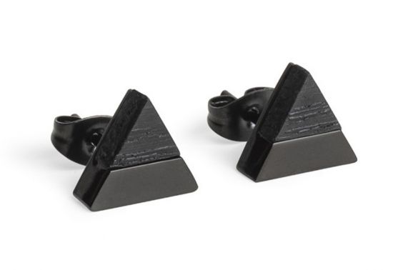 Kovové náušnice Nox Earrings Triangle