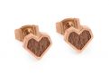 Kovové náušnice Rea Earrings Heart