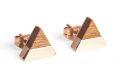 Kovové náušnice Rea Earrings Triangle