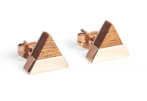 Kovové náušnice Rea Earrings Triangle