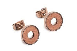 Kovové náušnice Rea Earrings Circle