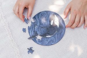 Drevené puzzle – Kosatka