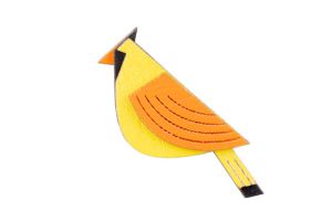 Drevená brošňa Sunny Cutebird Brooch