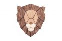 Drevená brošňa Lion Brooch