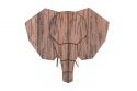 Drevená brošňa Elephant Brooch