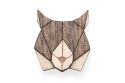 Drevená brošňa Lynx Brooch