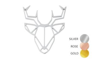 Kovová brošňa Deer Steel Brooch